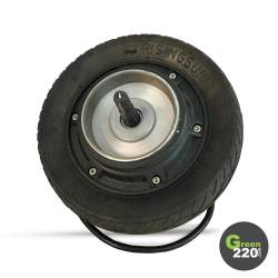 GREEN220.de » Motor mit Vollgummireifen für Scooter Hiley Tiger 8