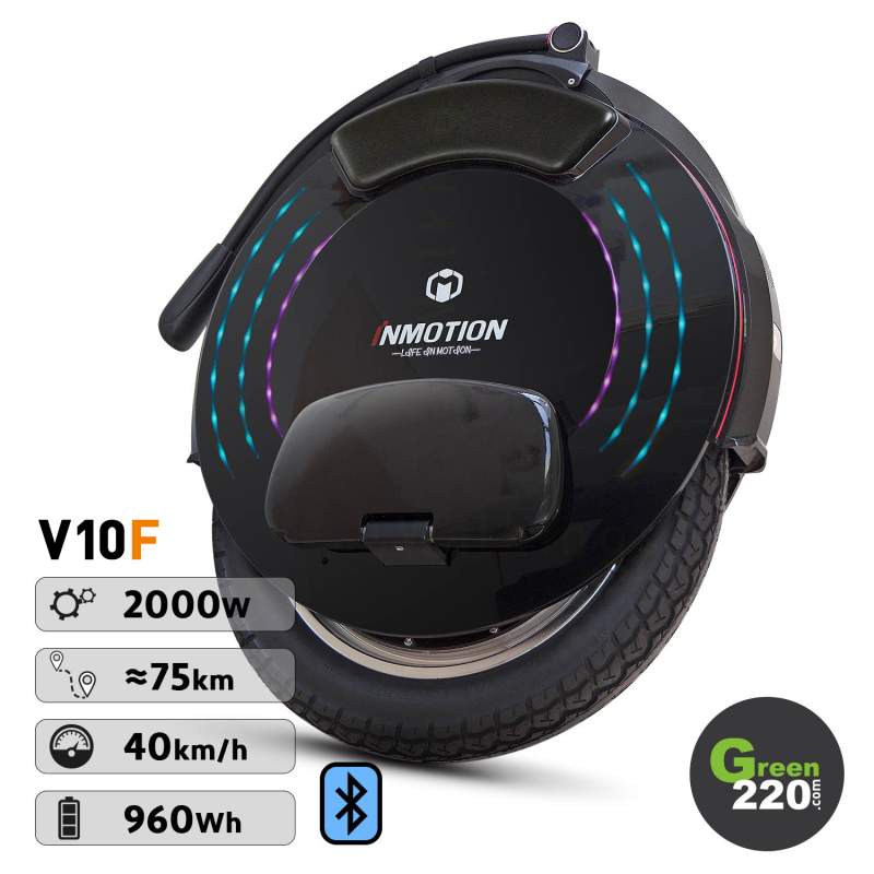 Inmotion V10F Elektrisches Einräd l Green220.de