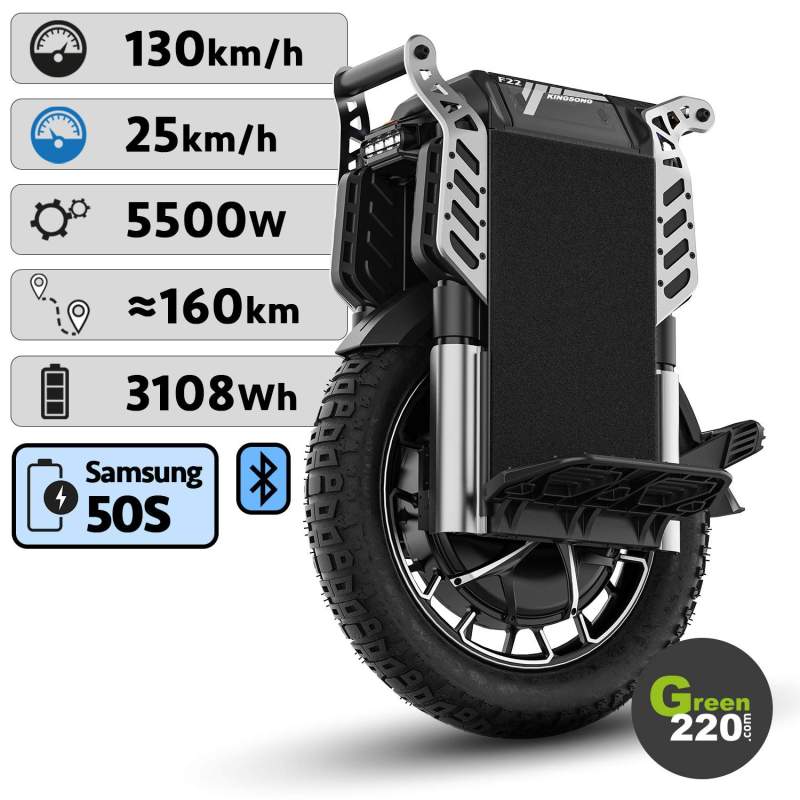Einräder Kingsong KS-F22 Pro (176 V / 3108 Wh)
