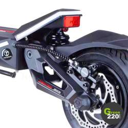 GREEN220.de » Teverun Fighter Mini - 52 V / 20.8 Ah Elektrischer Scooter