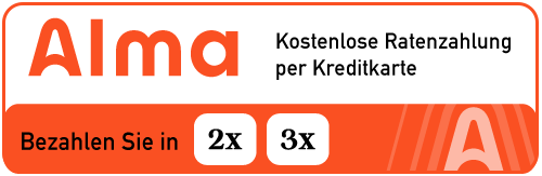 Bezahlen Sie mit Kreditkarte in Raten mit Alma